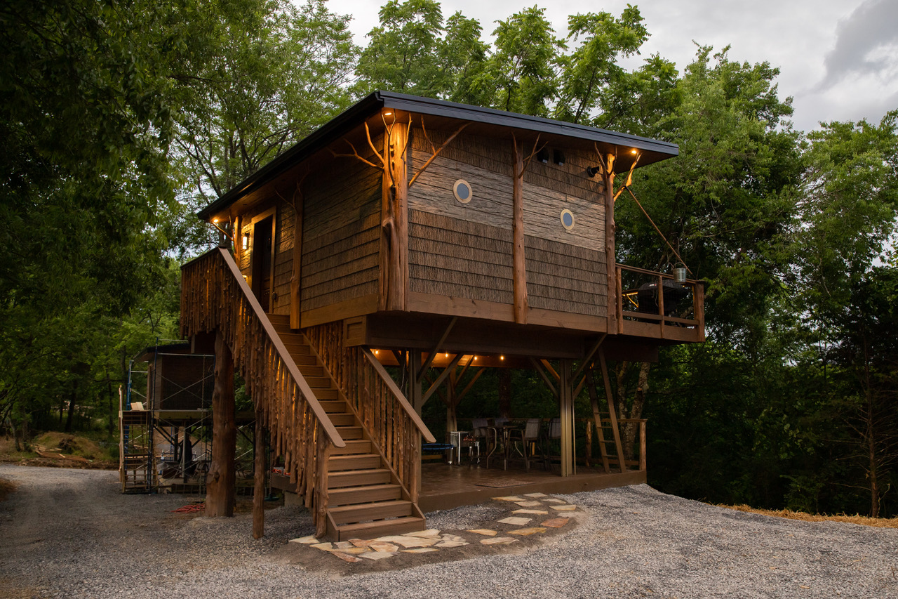 sanctuary treehouse resort tree fort