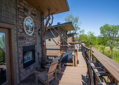 sanctuary treehouse resort tree fort double