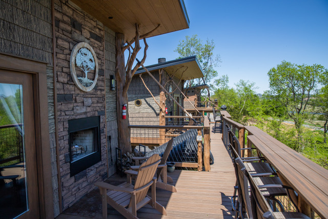 sanctuary treehouse resort tree fort double