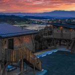 sanctuary treehouse resort drone